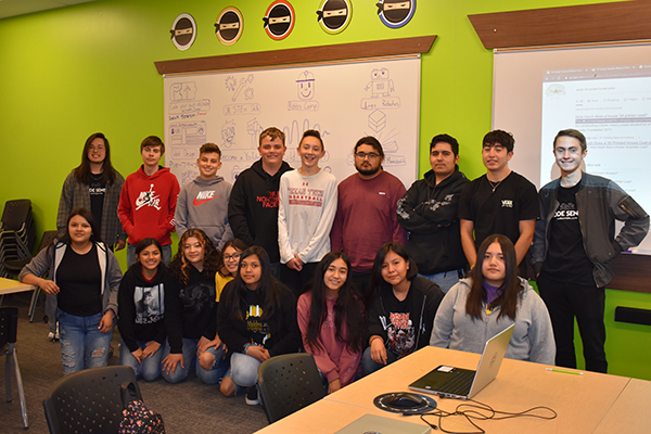 Morton students at Coding Ninjas on April 22