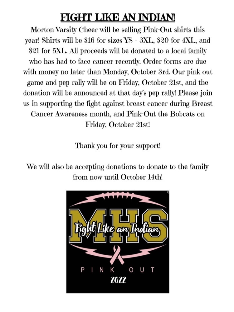 Pink Out Flyer